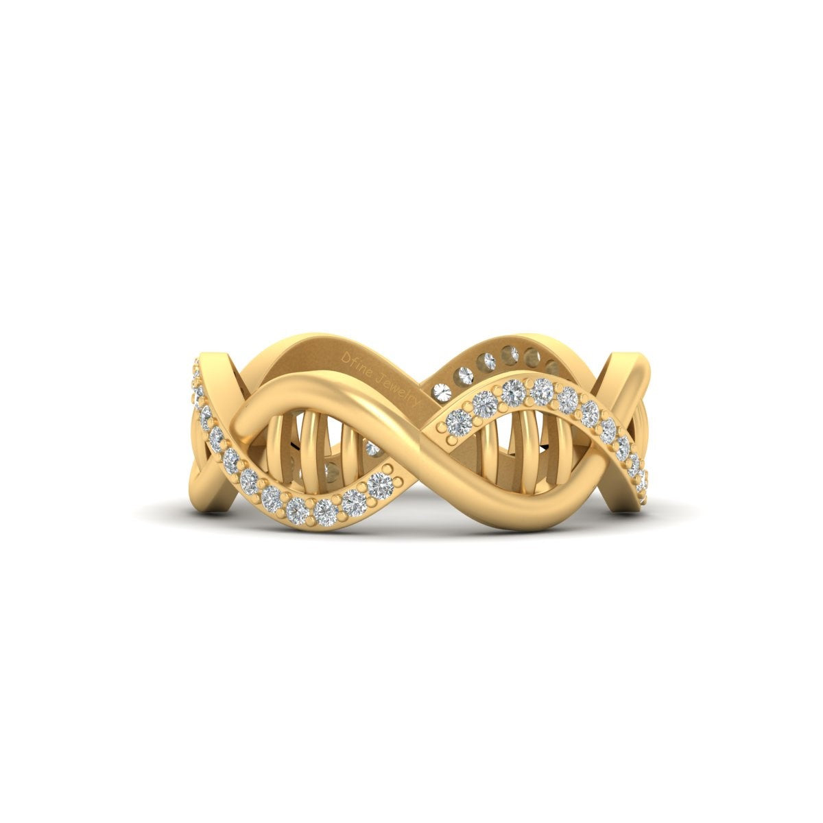 DIAMOND DNA WEDDING BAND