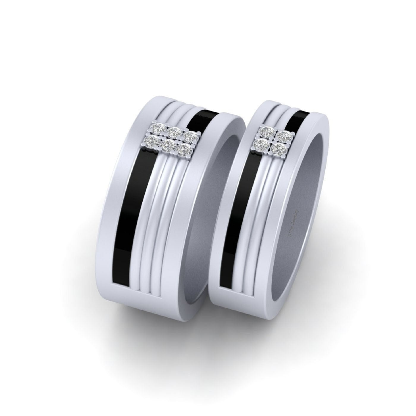 DIAMOND ANNIVERSARY BAND SET