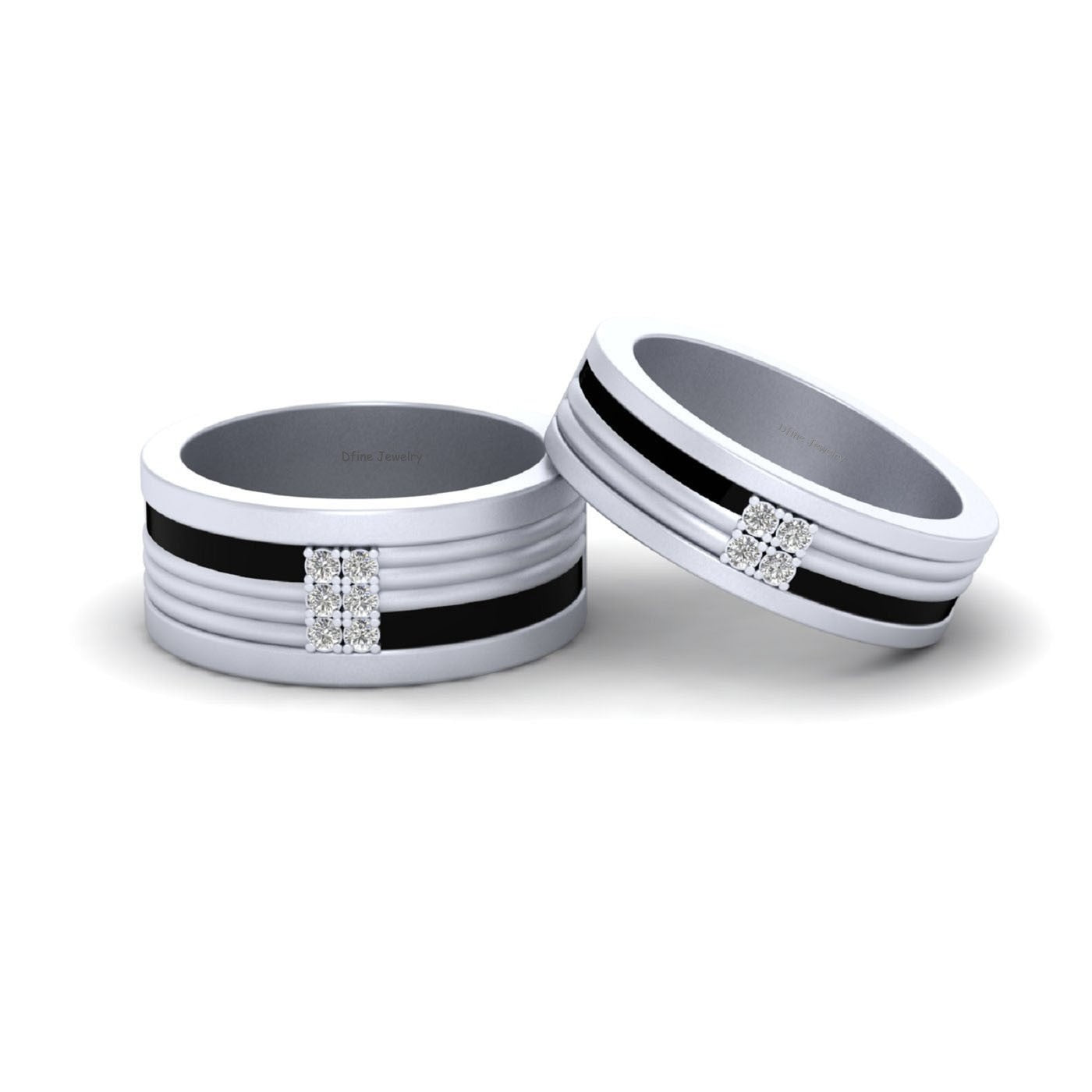 DIAMOND ANNIVERSARY BAND SET