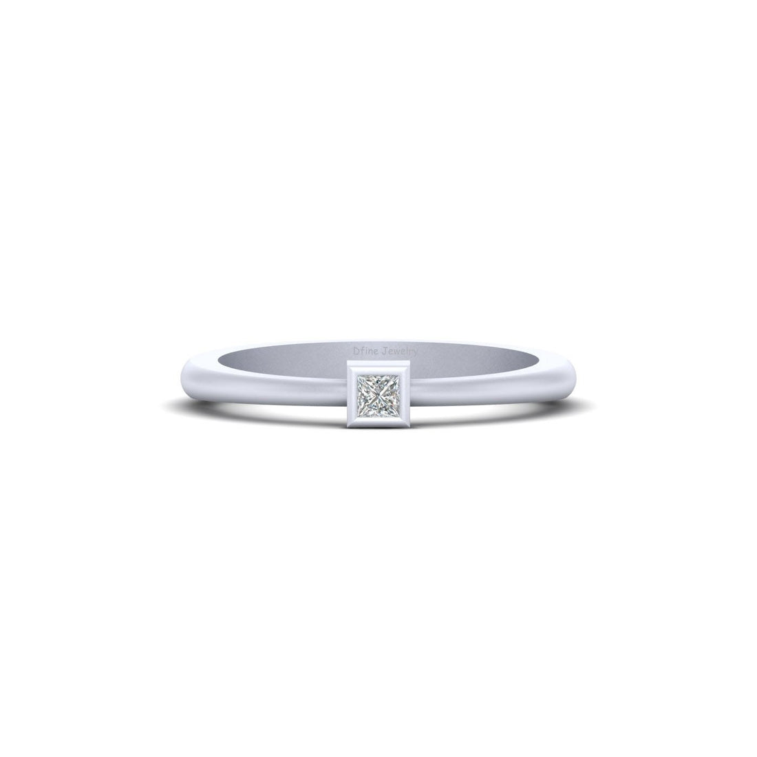 PRINCESS DIAMOND PROMISE RING