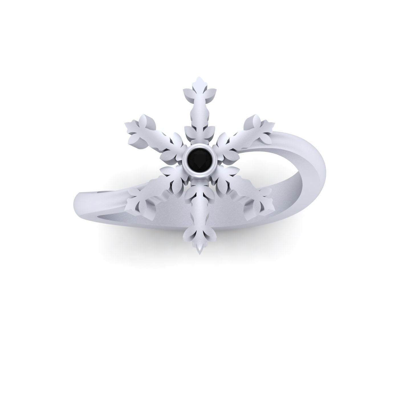 WINTER FESTIVALS SNOWFLAKE CHRISTMAS RING