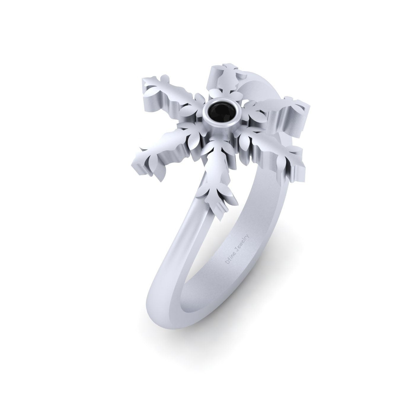 WINTER FESTIVALS SNOWFLAKE CHRISTMAS RING