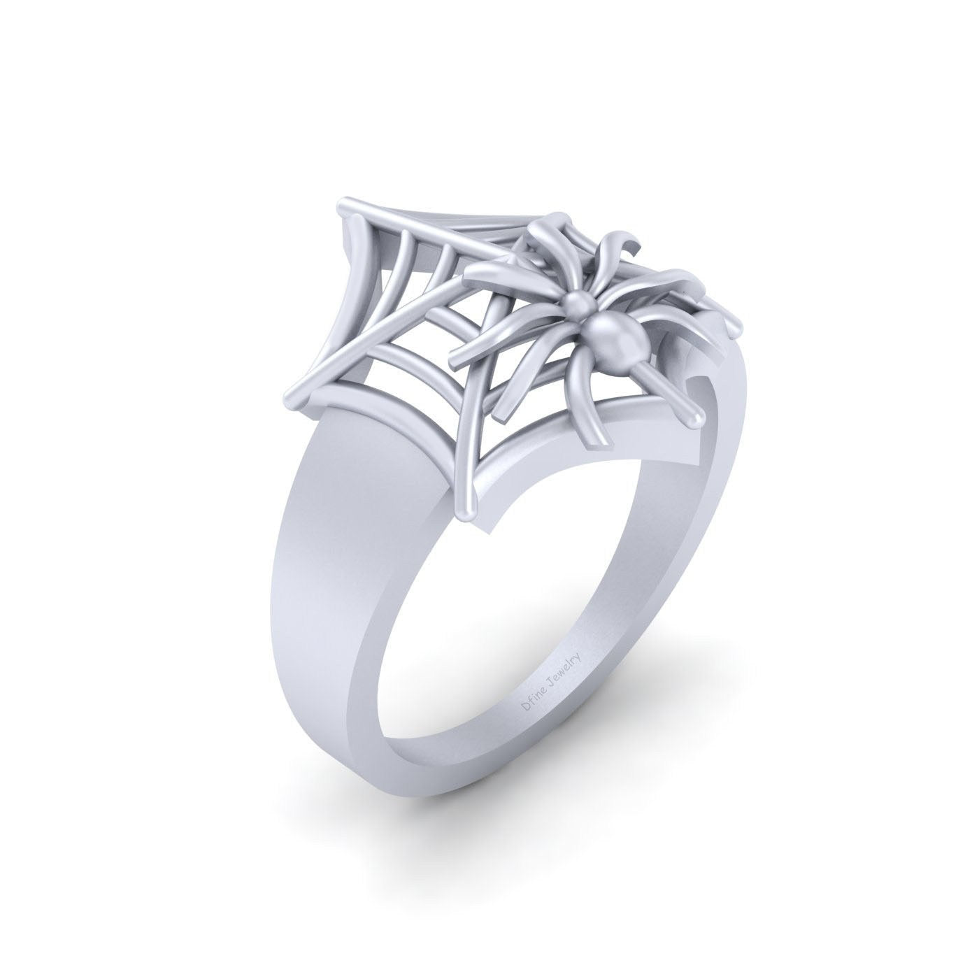 SYMBOL OF MYSTERY SPIDER WEB RING