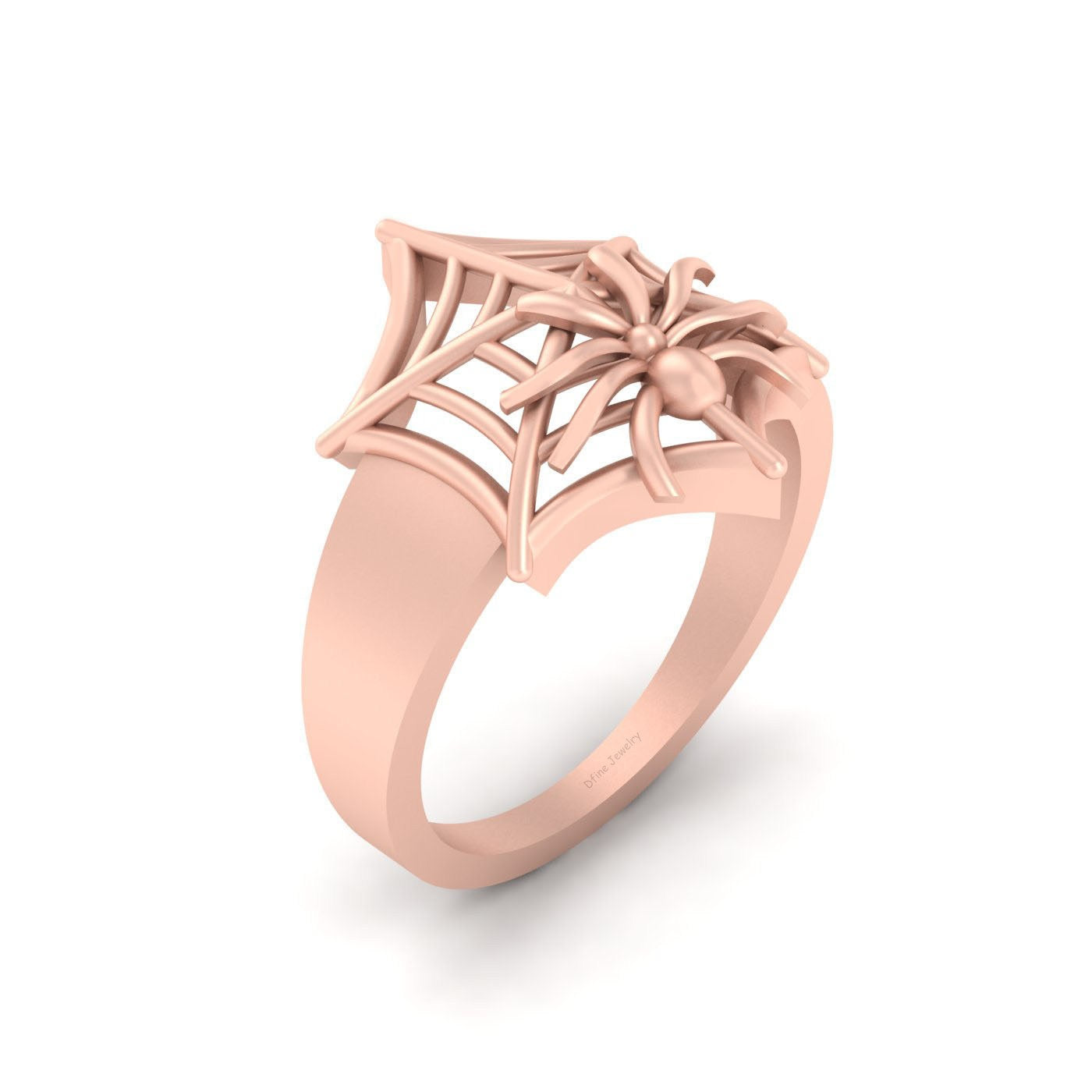 SYMBOL OF MYSTERY SPIDER WEB RING