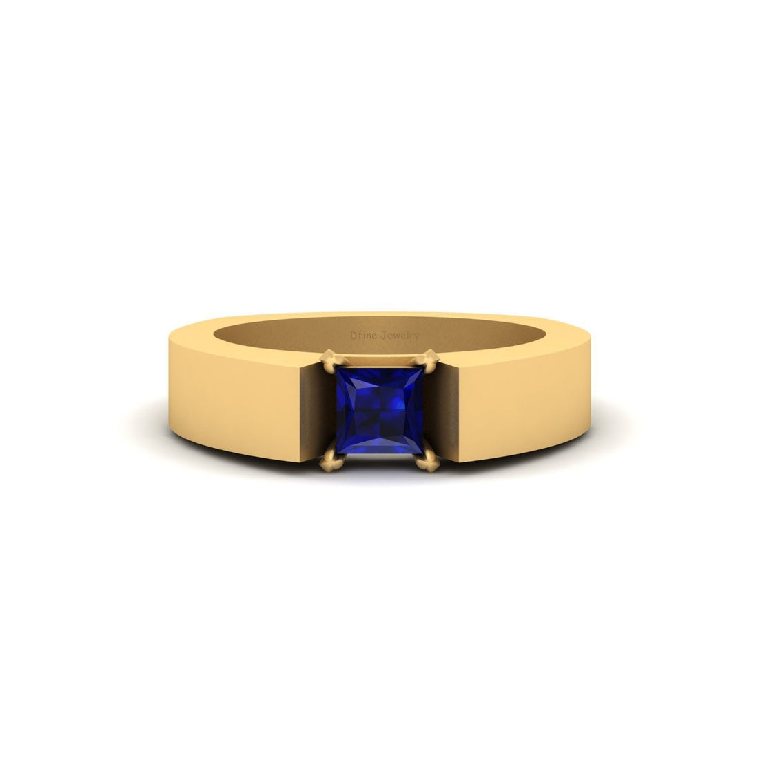 SAPPHIRE BLUE ENGAGEMENT BAND