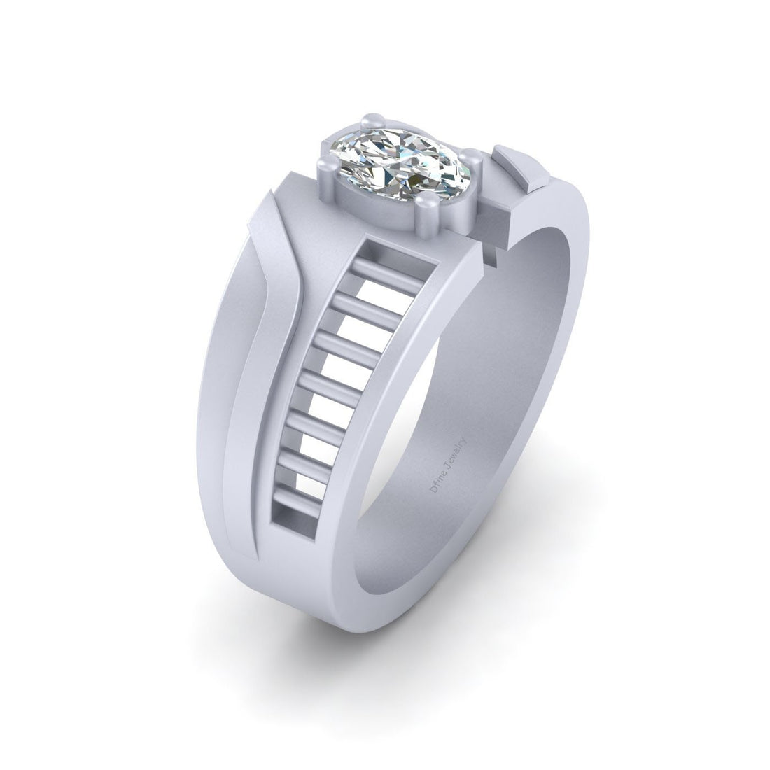 SOLITAIRE DIAMOND ANNIVERSARY RING