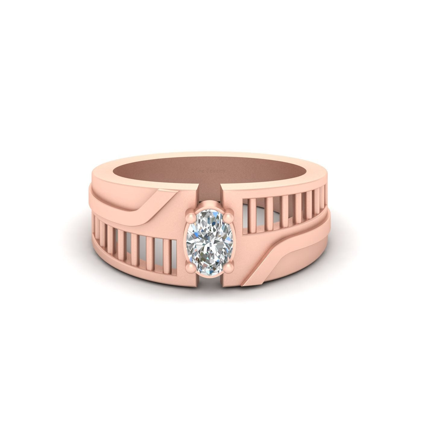 SOLITAIRE DIAMOND ANNIVERSARY RING