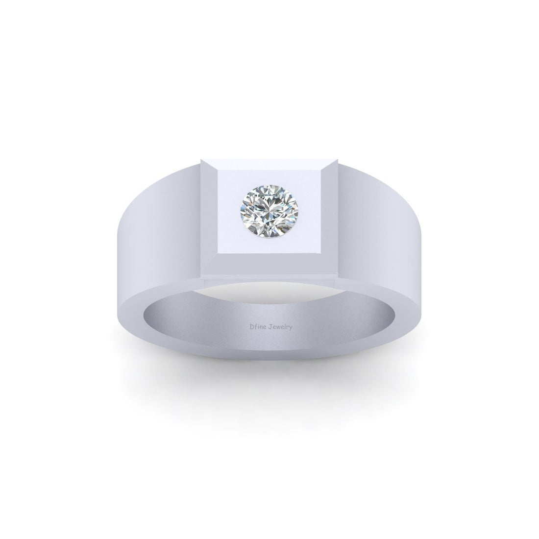 UNISEX DIAMOND WEDDING RING