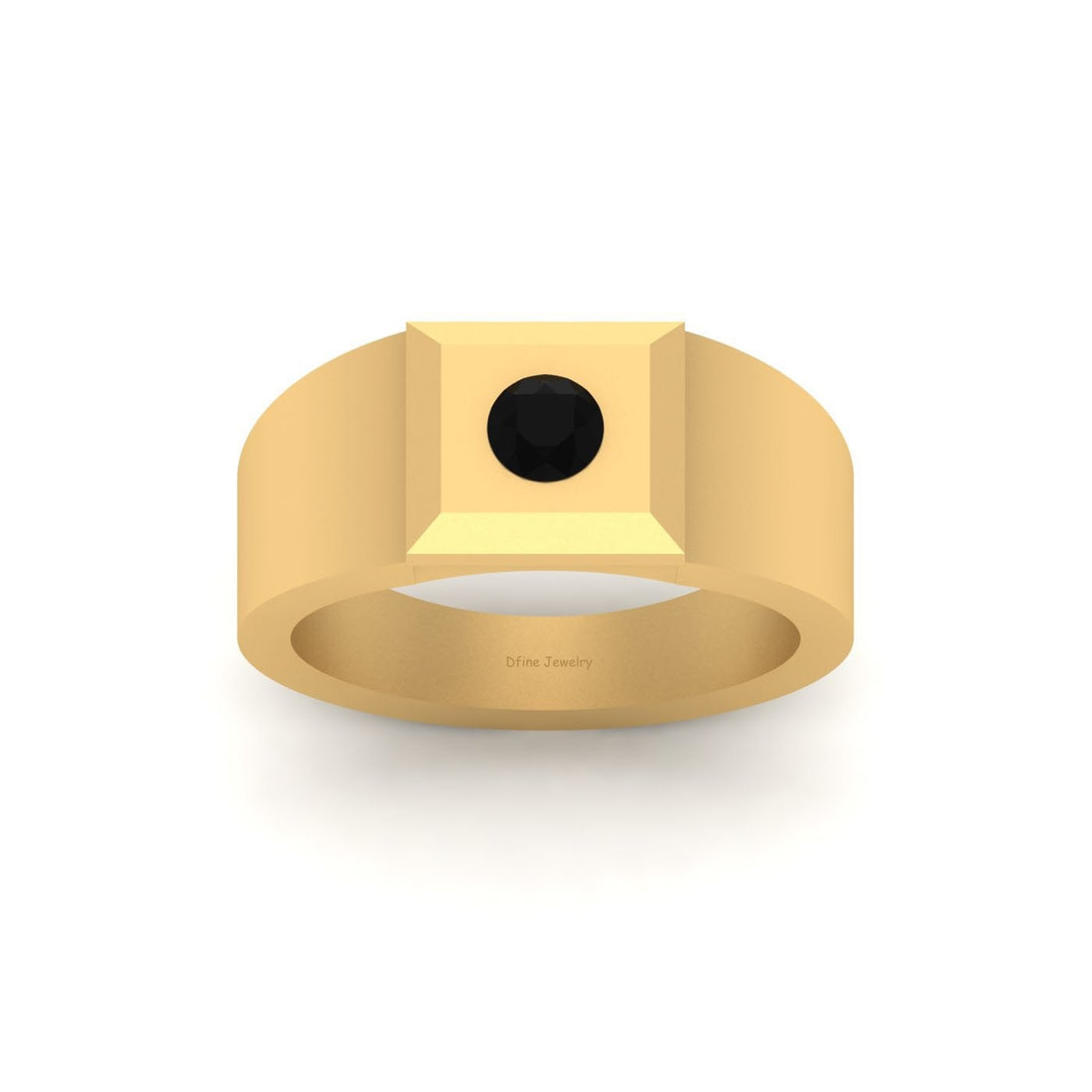 BLACK DIAMOND ENGAGEMENT BAND