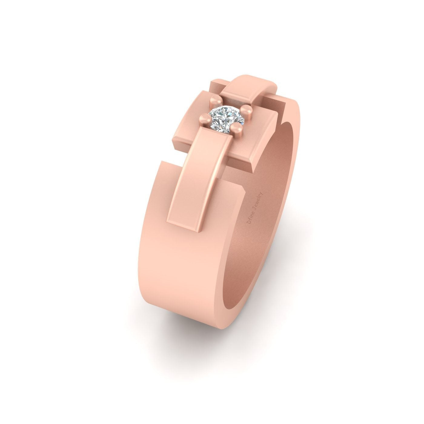 DIAMOND GROOM WEDDING BAND