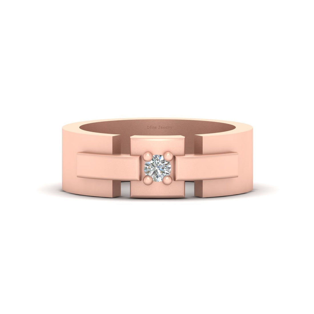 DIAMOND GROOM WEDDING BAND