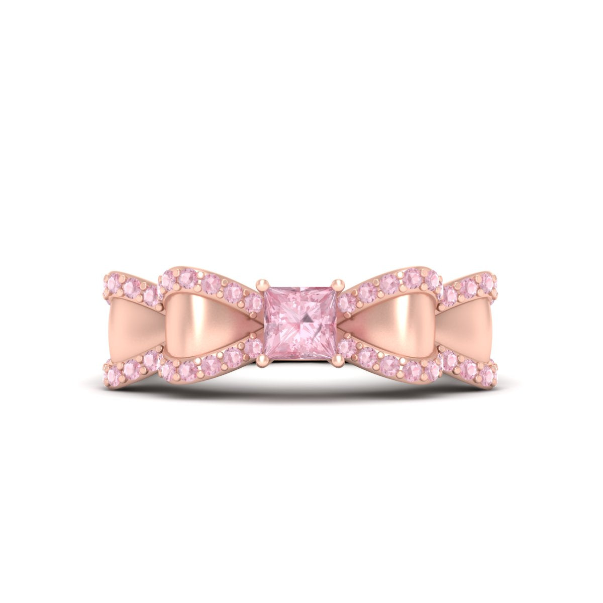 BOW ENGAGEMENT RING WOMEN