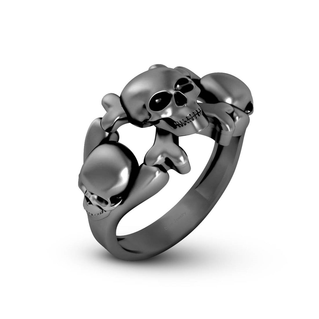 SKULL AND CROSSBONES RING