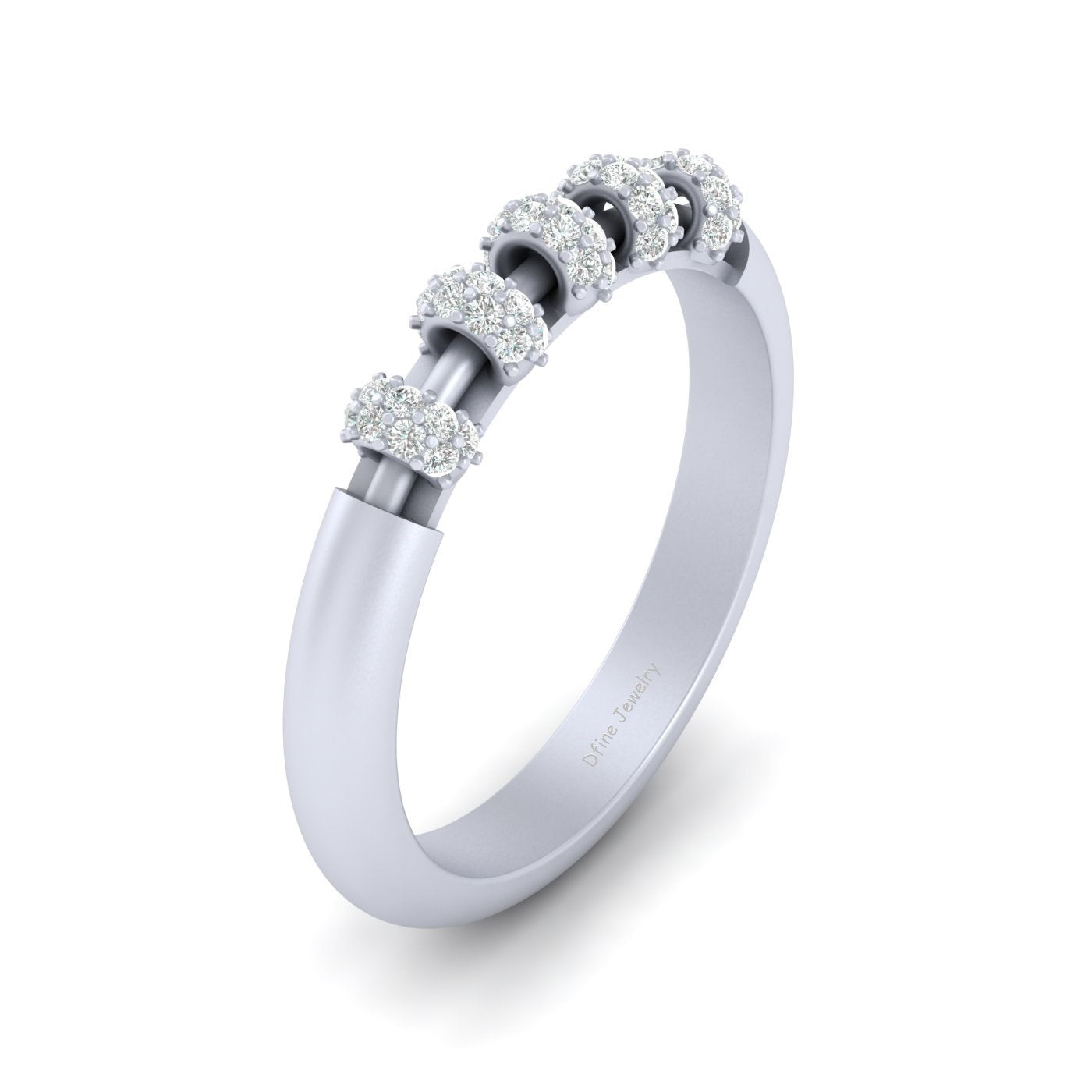 DIAMOND LOOP PROMISE RING