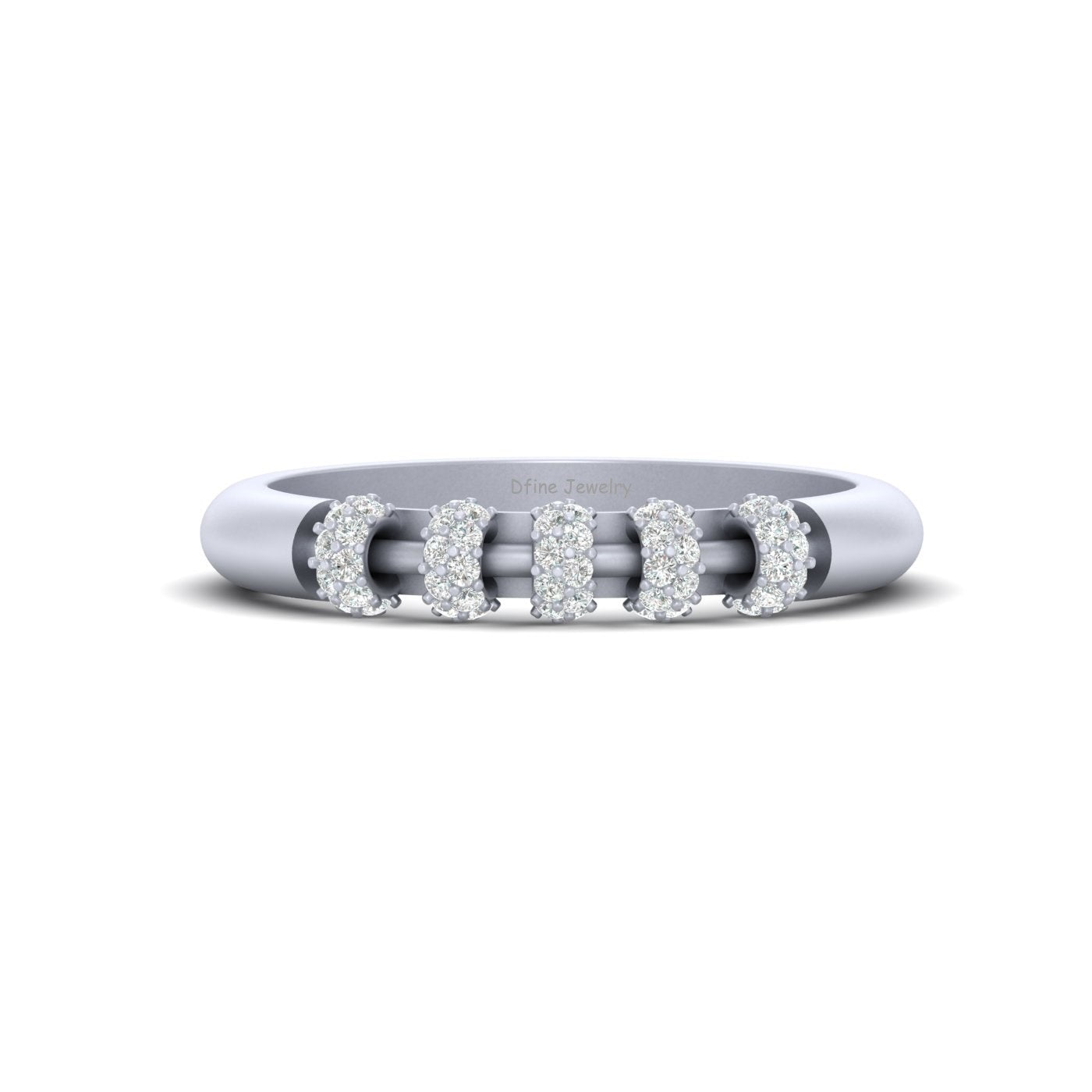 DIAMOND LOOP PROMISE RING