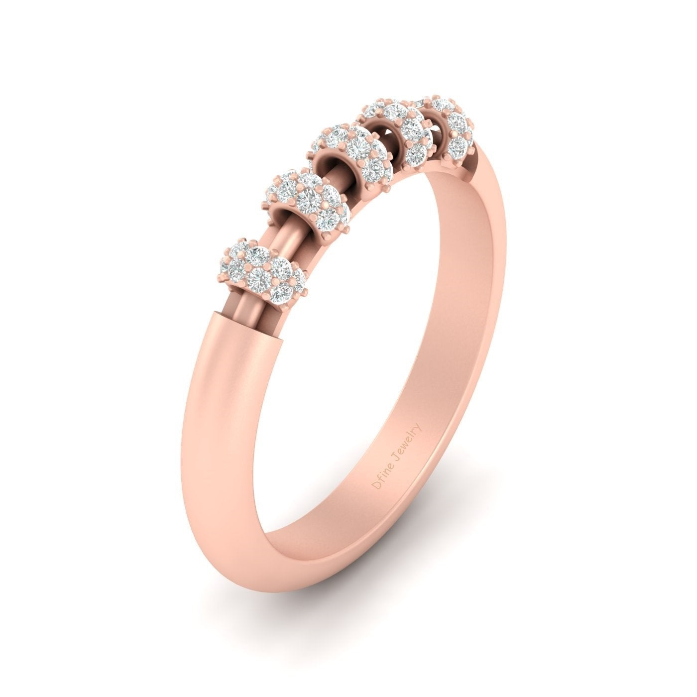 DIAMOND LOOP PROMISE RING