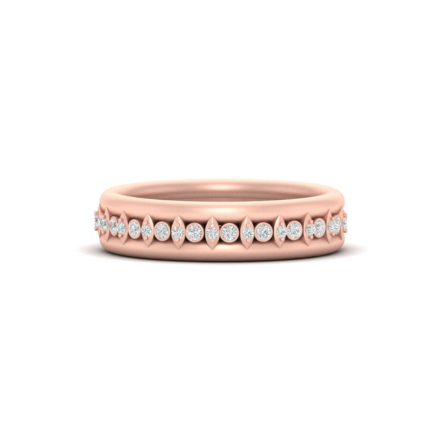 Diamond Promise Band Silver