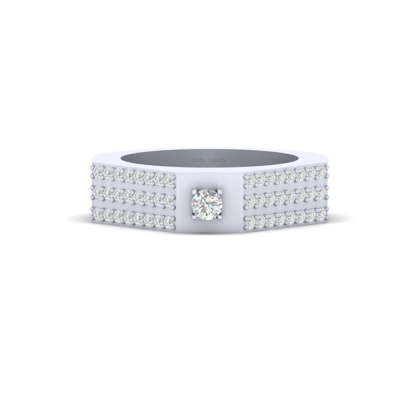 CLASSIC DIAMOND WEDDING RING