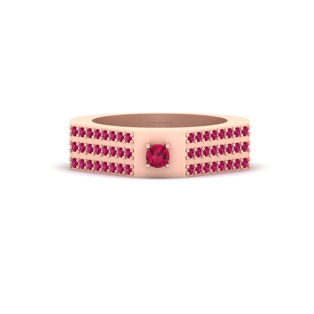 CLASSIC ENGAGEMENT BAND FOR HER