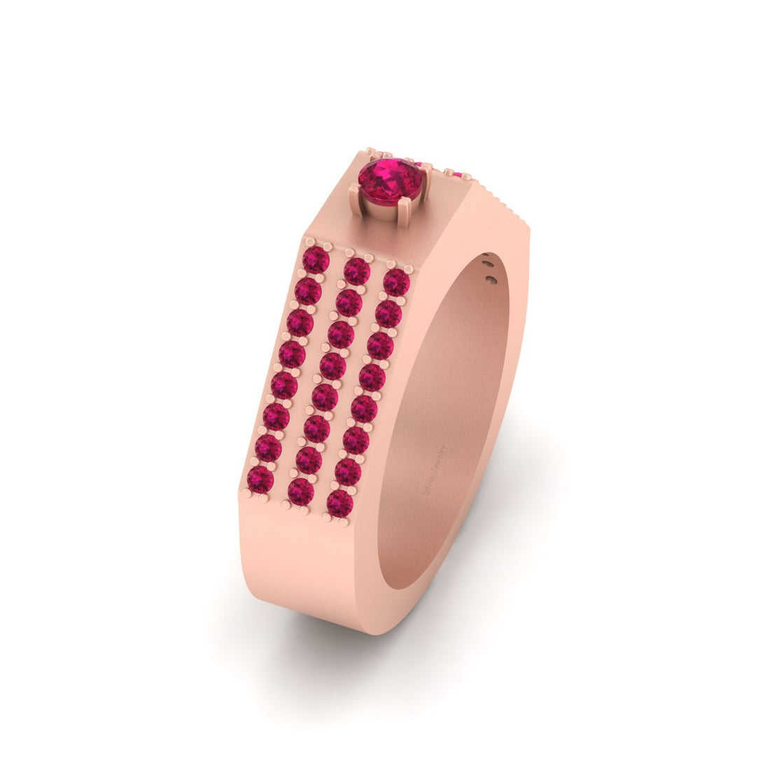 CLASSIC ENGAGEMENT BAND FOR HER