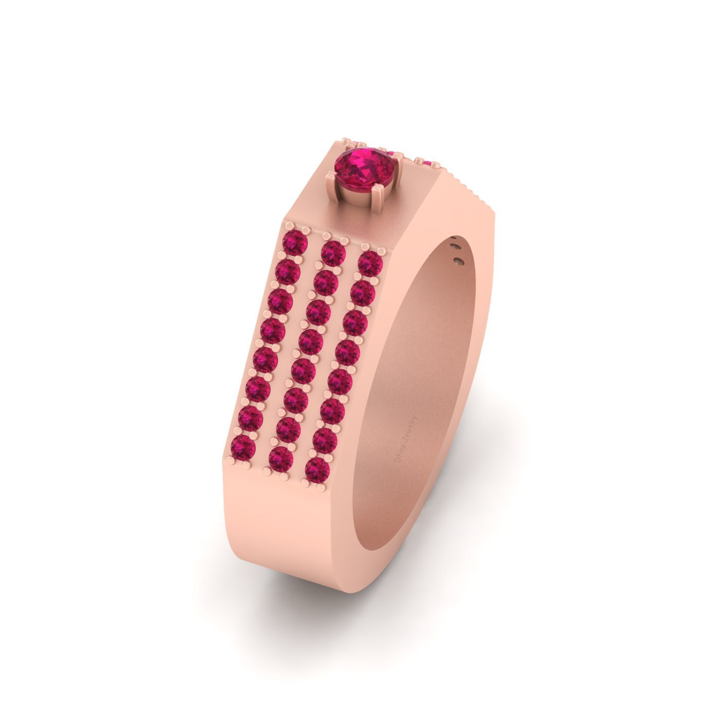 CLASSIC ENGAGEMENT BAND FOR HER