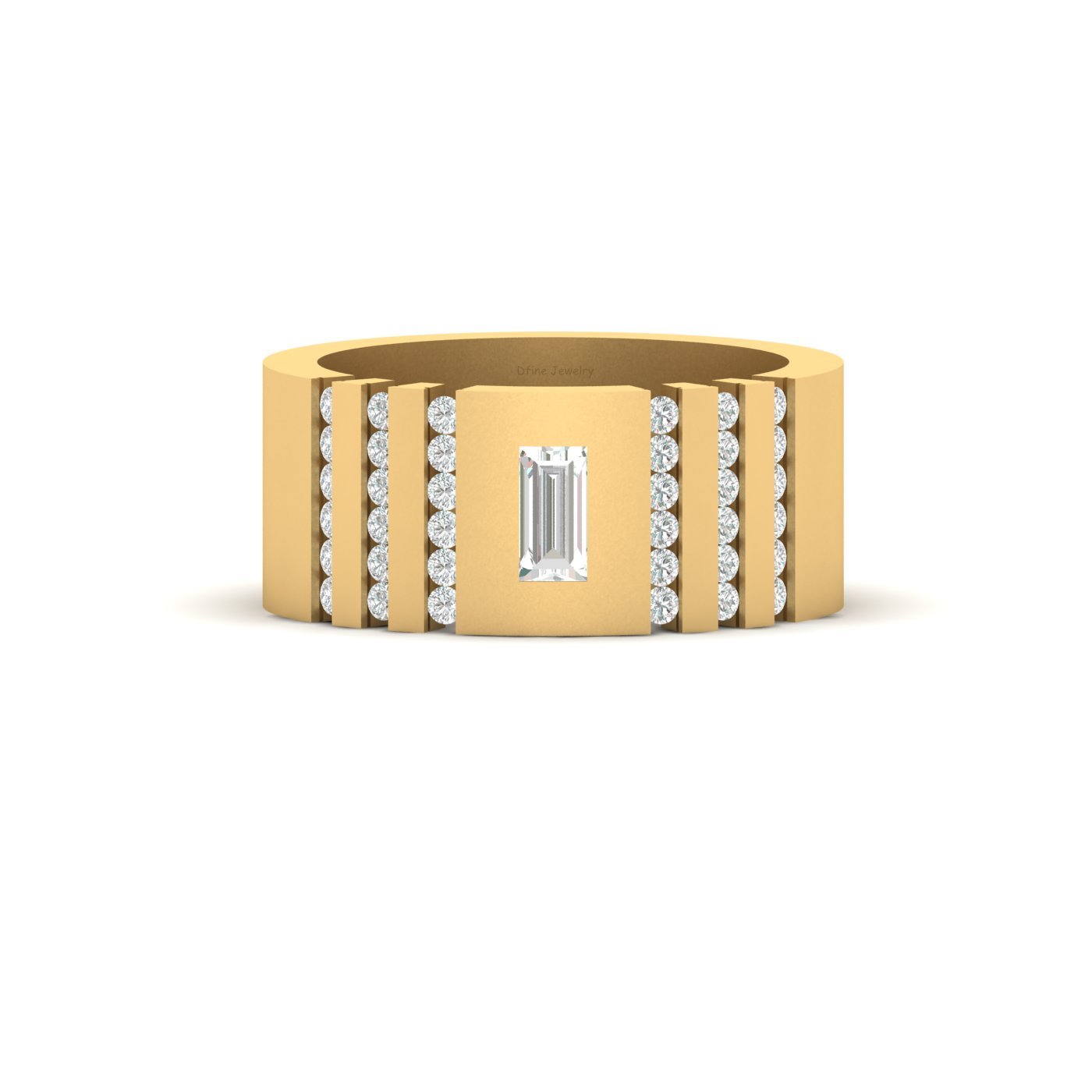 GOLD WEDDING BAND FOR WOMEN