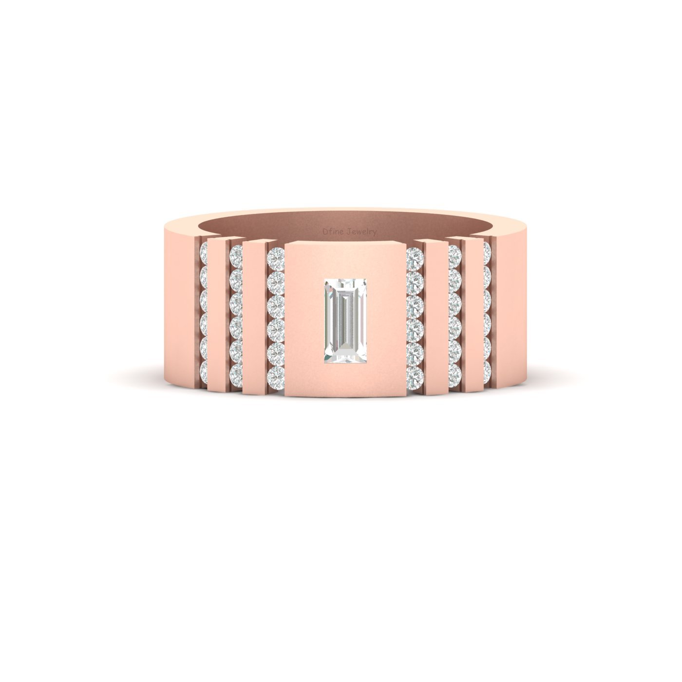GOLD WEDDING BAND FOR WOMEN