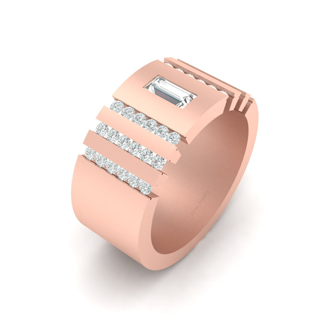 GOLD WEDDING BAND FOR WOMEN