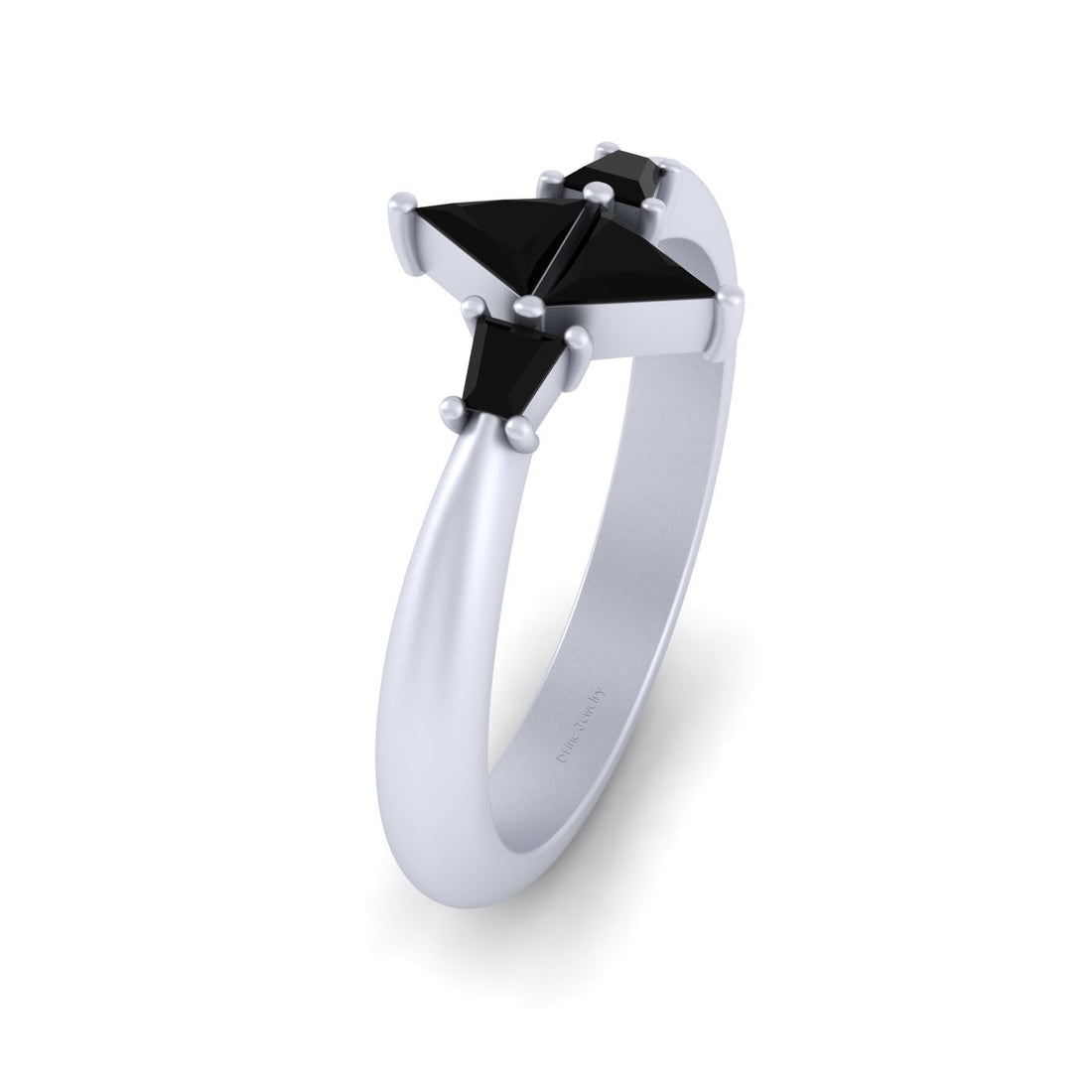 Tapered Engagement Ring