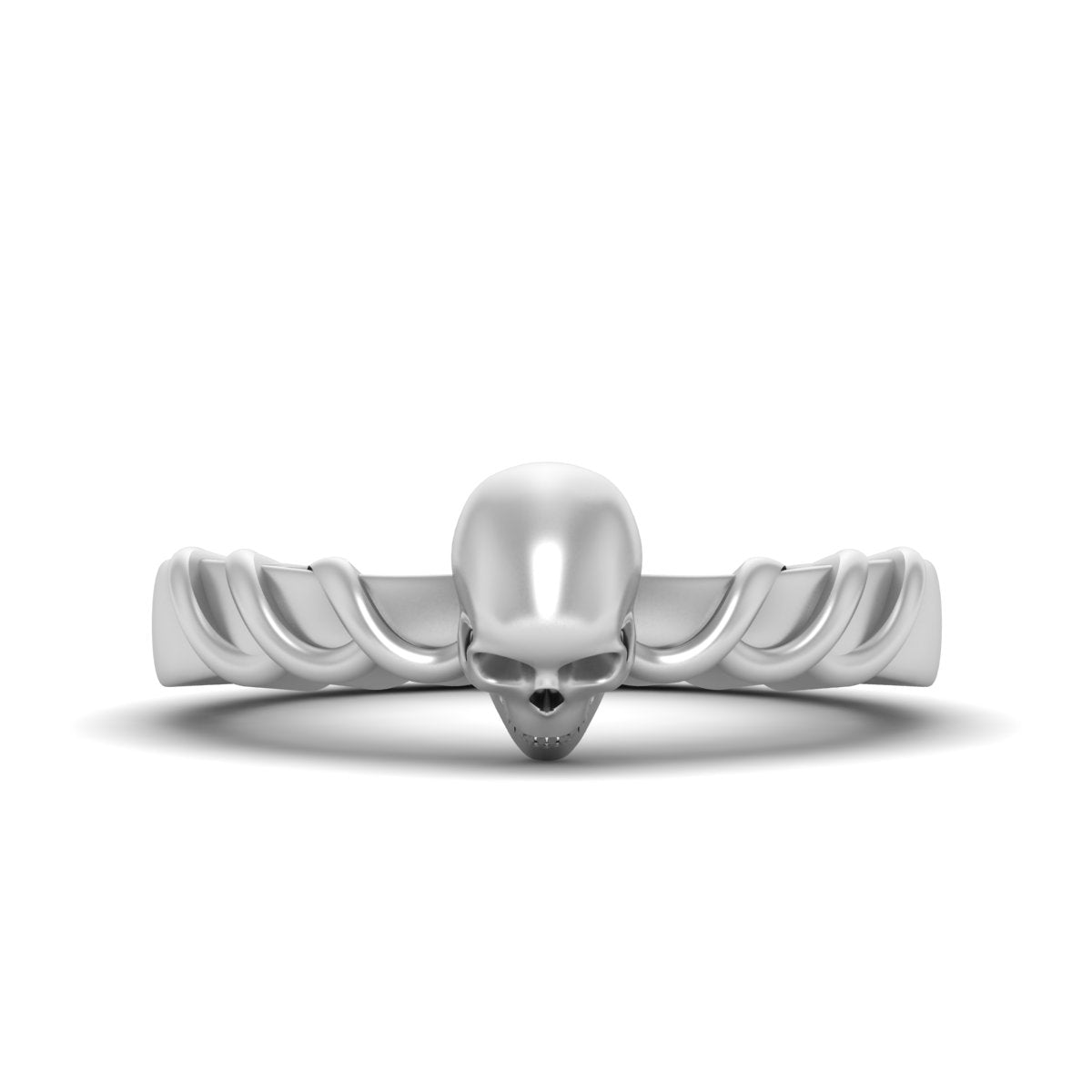 Silver Skull Ring For Women