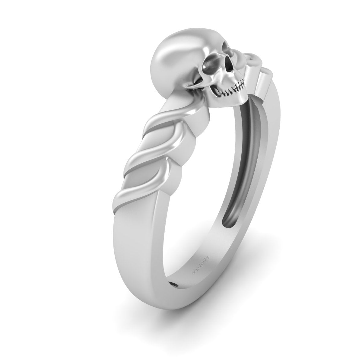 Silver Skull Ring For Women