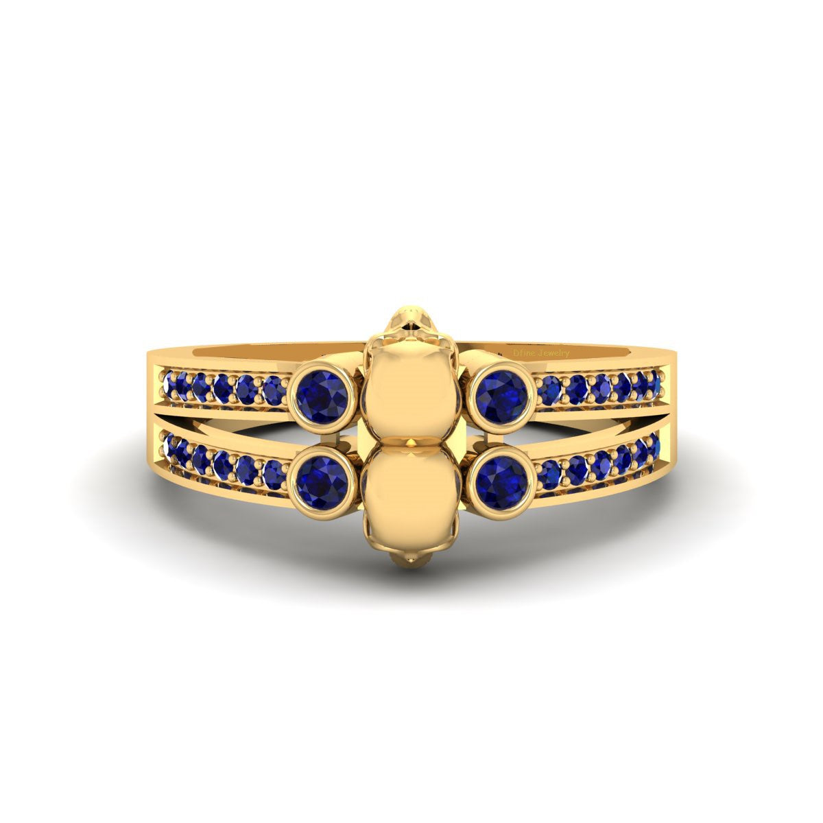 Skull Gothic Wedding Ring
