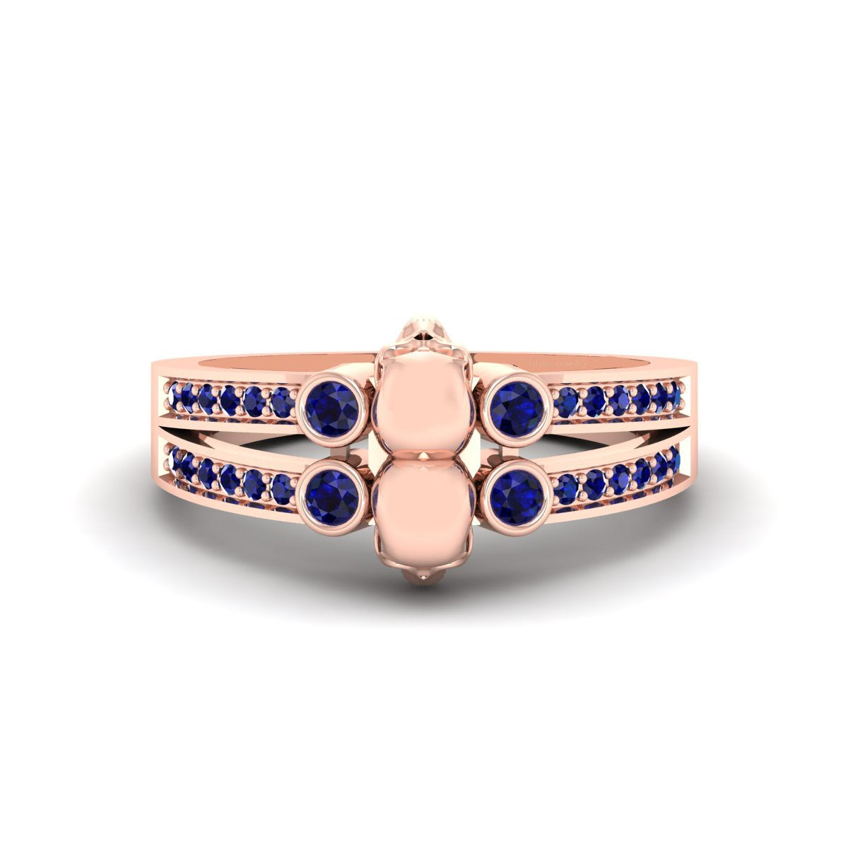 Skull Gothic Wedding Ring
