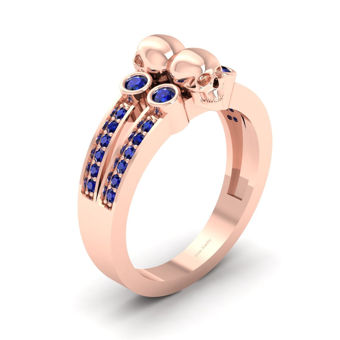 Skull Gothic Wedding Ring