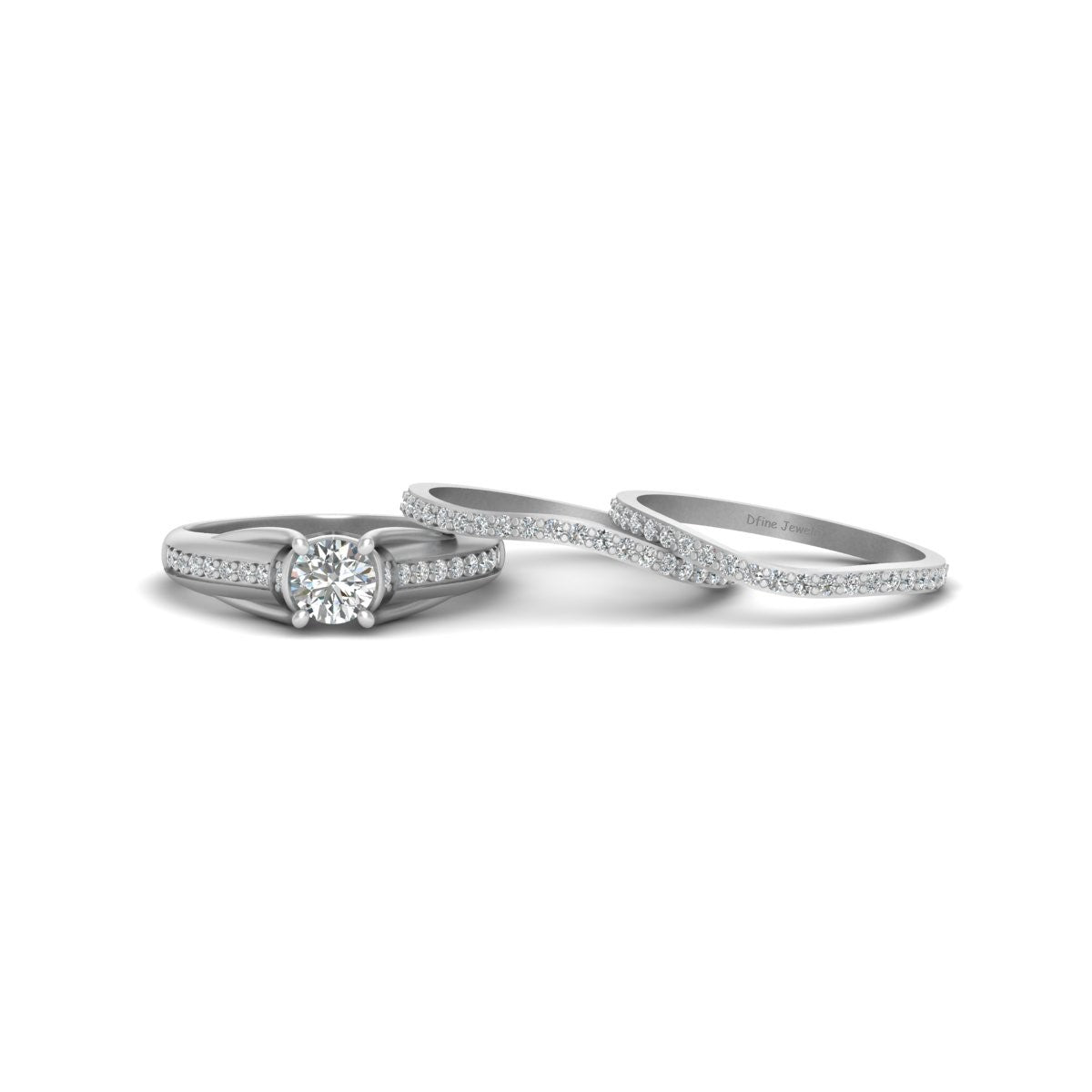 DIAMOND PROMISE RING SET