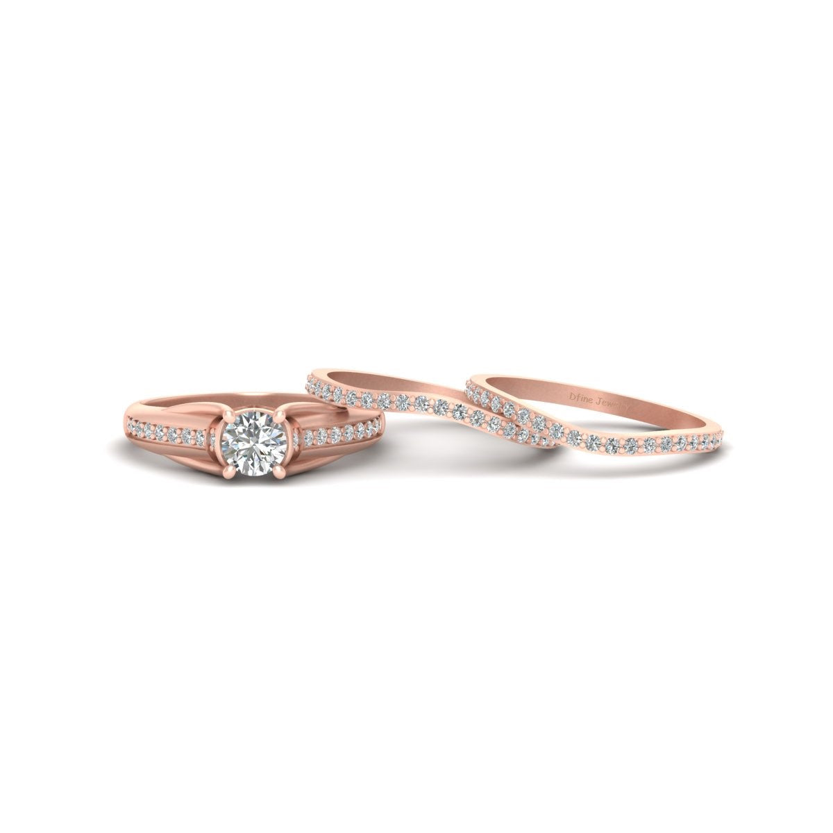 DIAMOND PROMISE RING SET