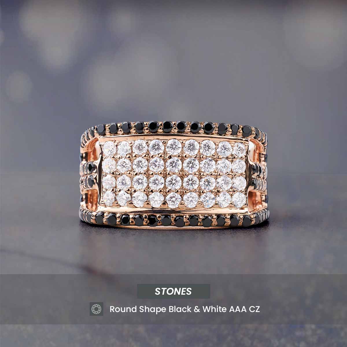 Mens Diamond Wedding Ring | Classic Engagement Ring for Men