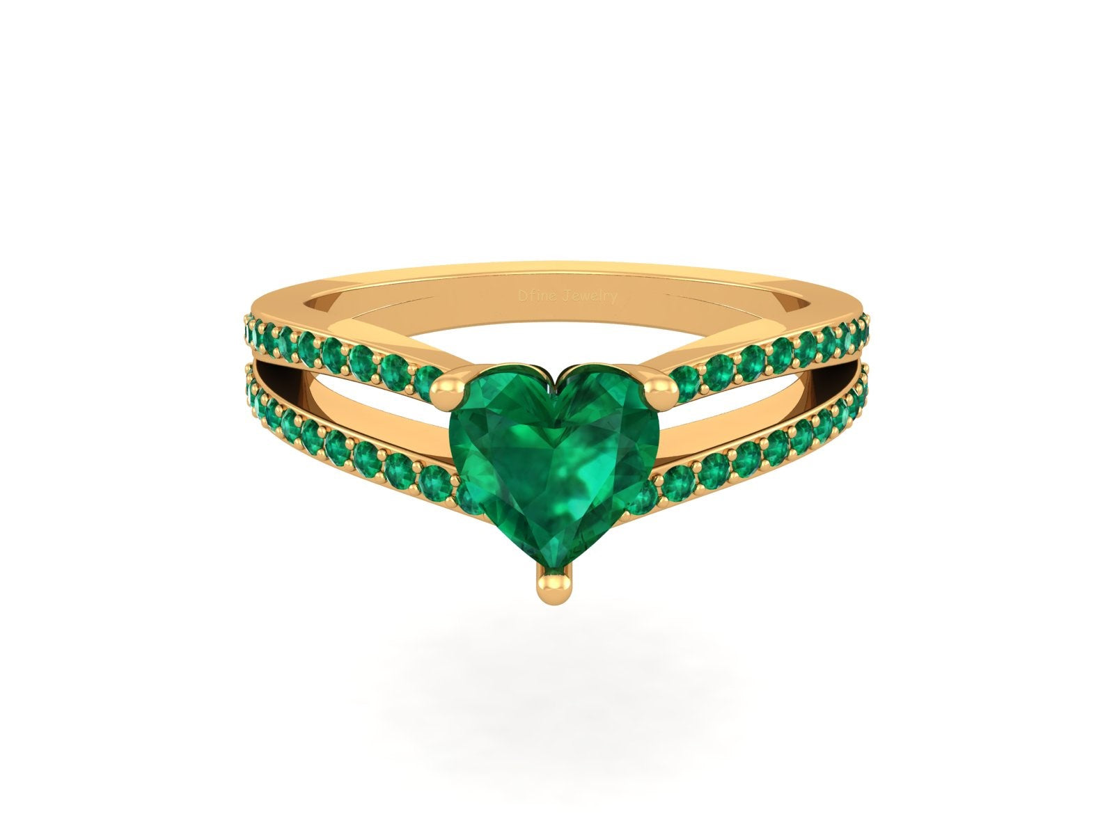 HEART SHAPE RING SILVER