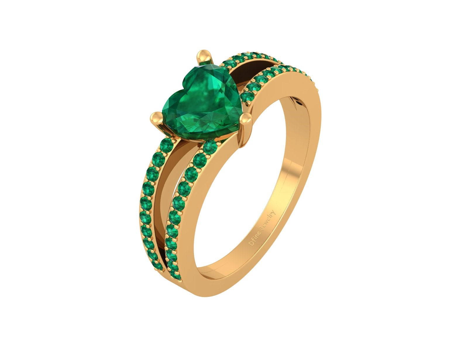 HEART SHAPE RING SILVER