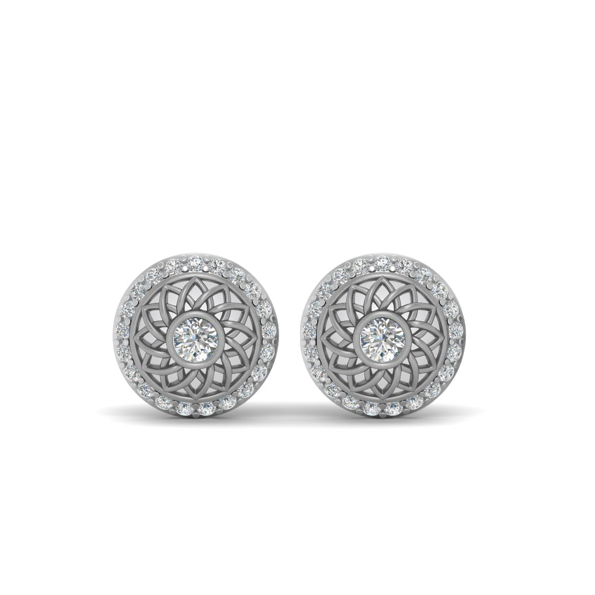0.55TCW DIAMOND WEDDING CUFFLINKS