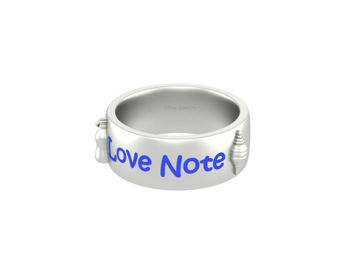 CONCH SHELL MARINE RING