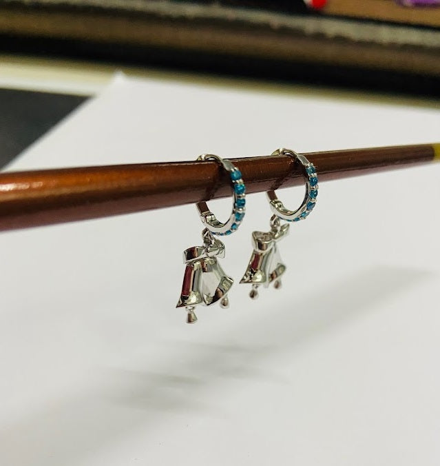 CHRISTMAS HOOP EARRINGS