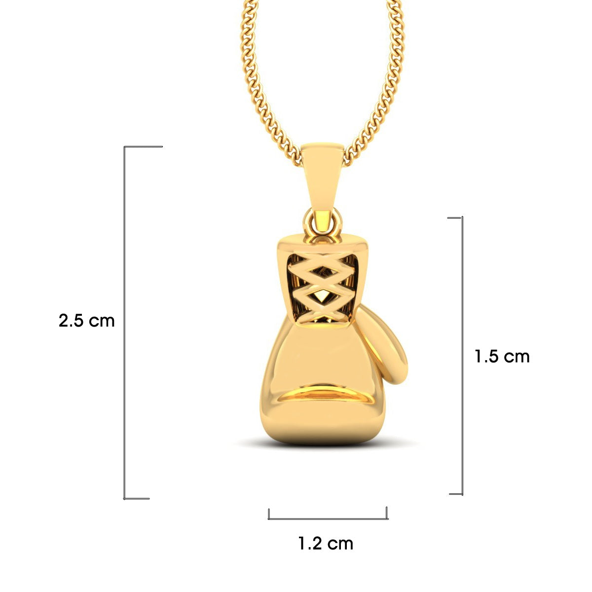 BOXING GLOVE PENDANT