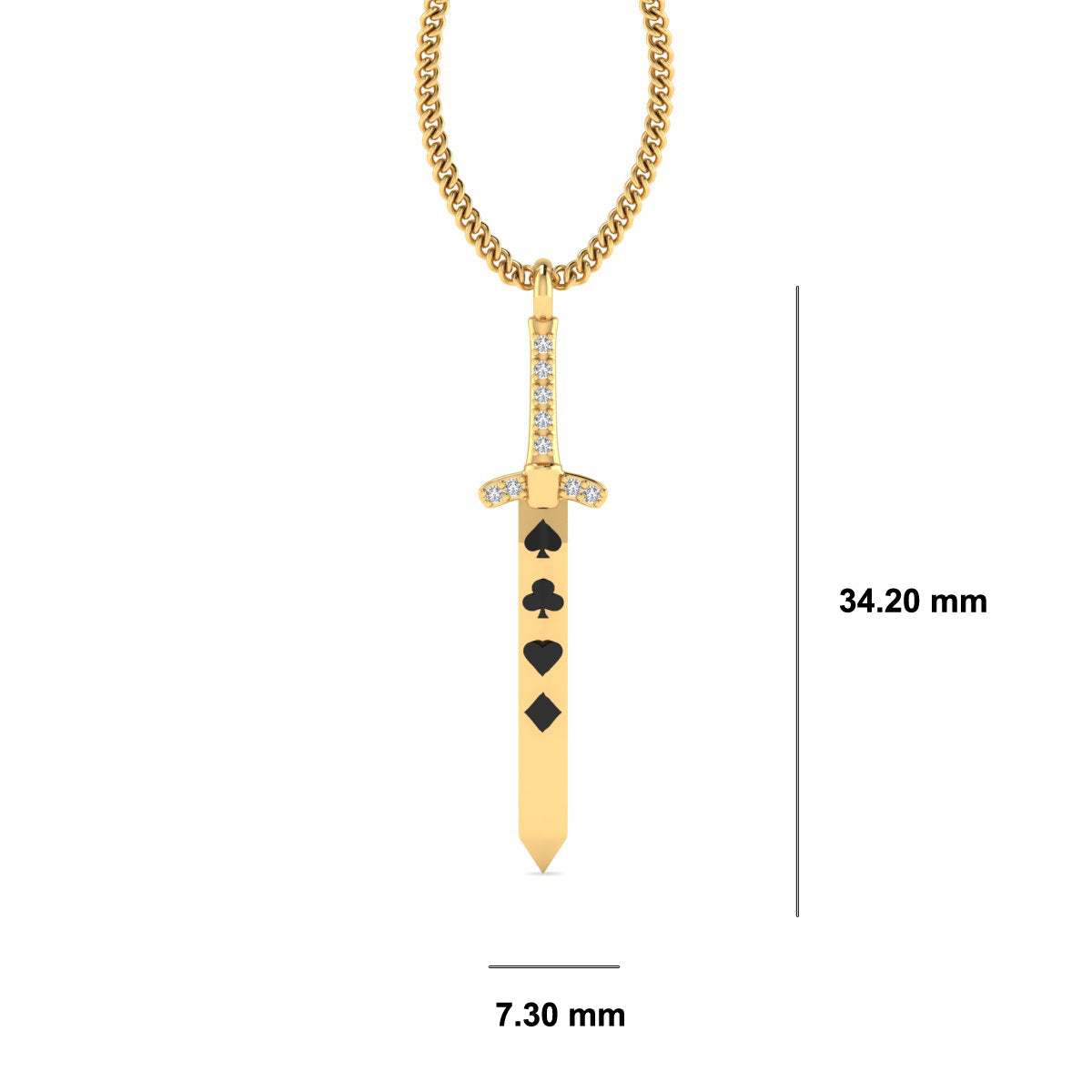 GAME OF THRONES SWORD PENDANT