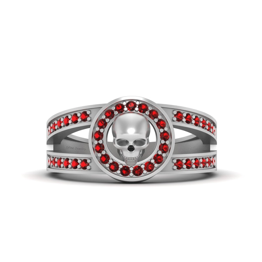 Skull Wedding Ring Unisex