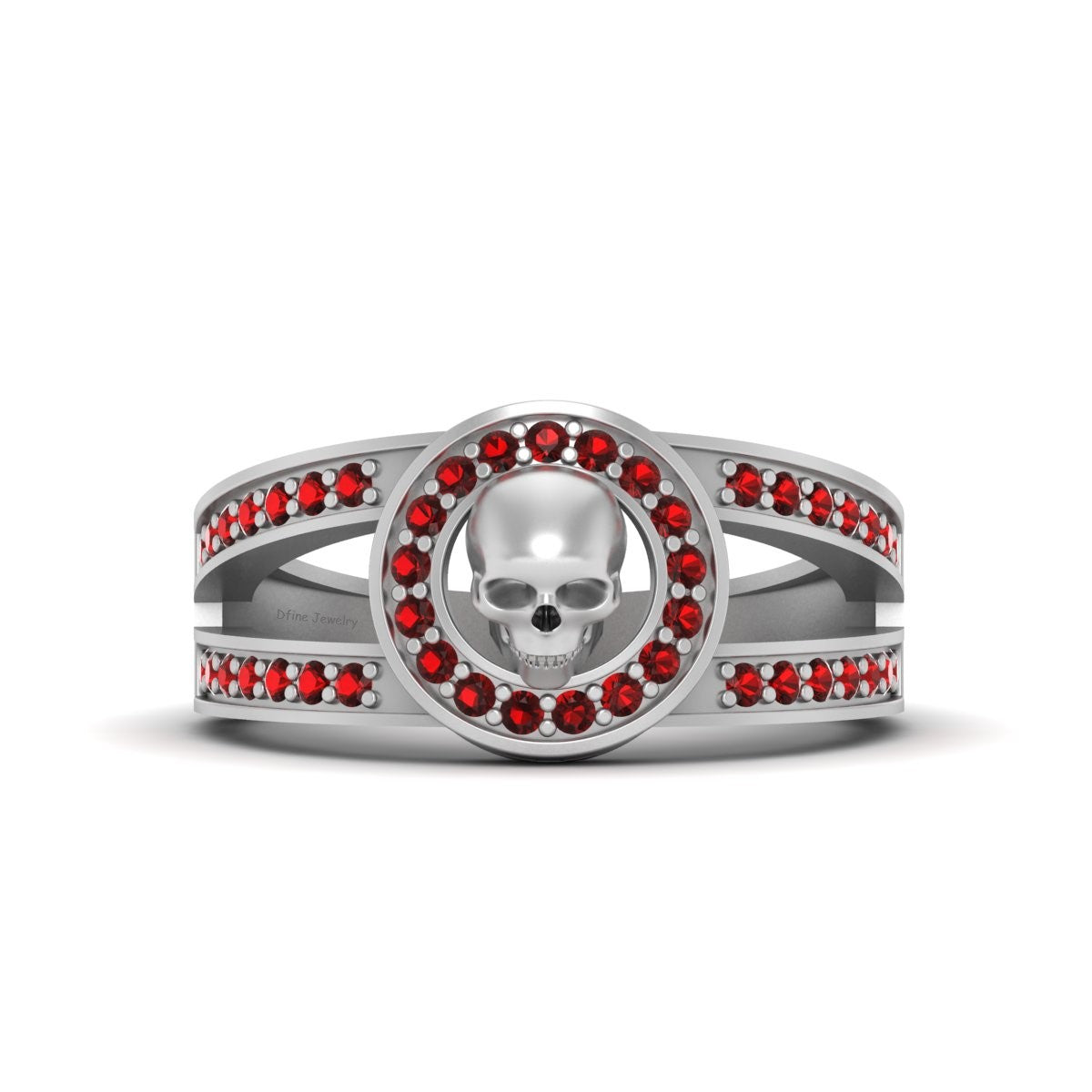 Skull Wedding Ring Unisex
