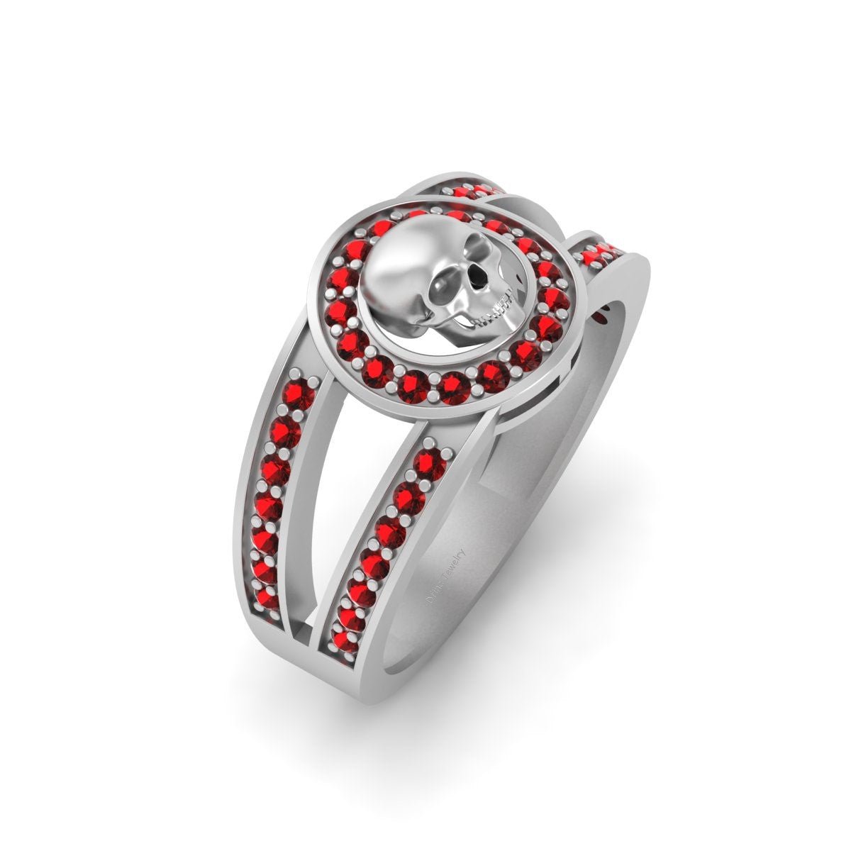 Skull Wedding Ring Unisex