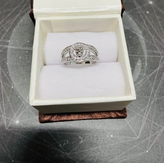 Mens Skull Wedding Ring