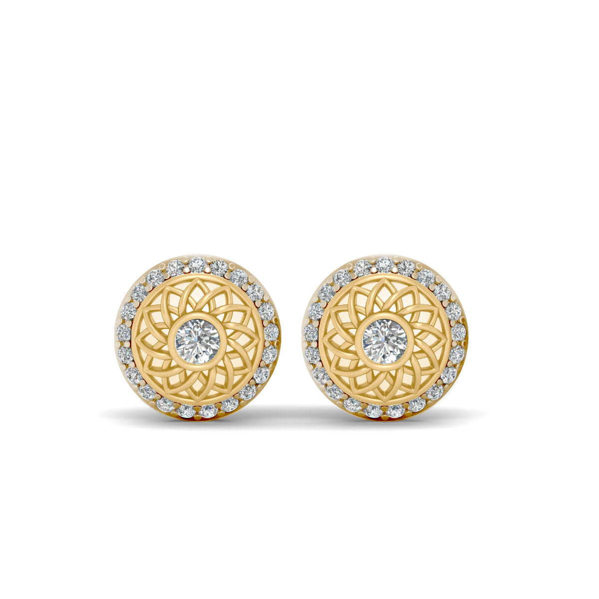 0.55TCW DIAMOND WEDDING CUFFLINKS