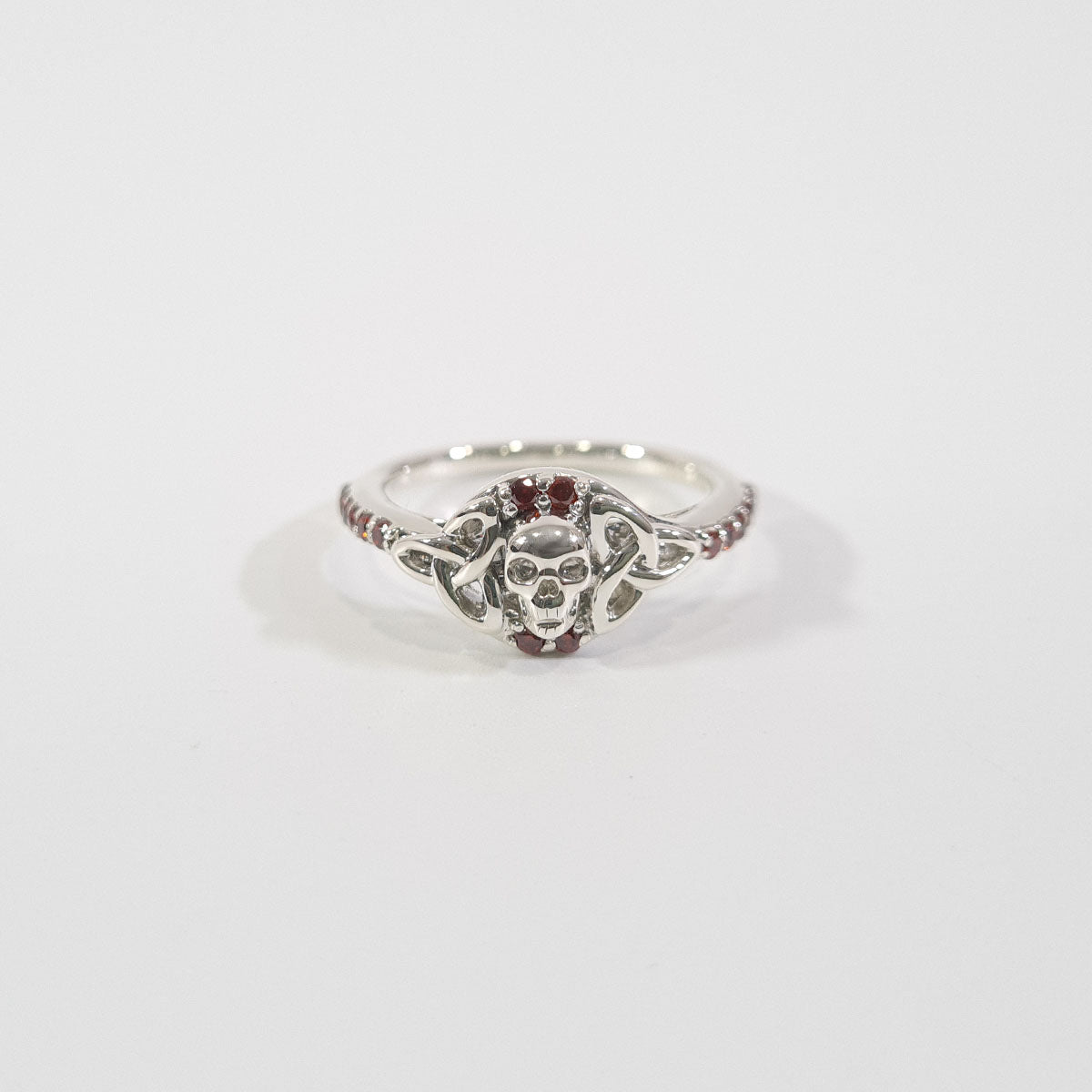 TRINITY SKULL ENGAGEMENT RING